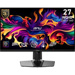 MSI MPG 271QRDE QD-OLED X50 computer monitor 26.5" 2560 x 1440 pixels Wide Quad HD Black