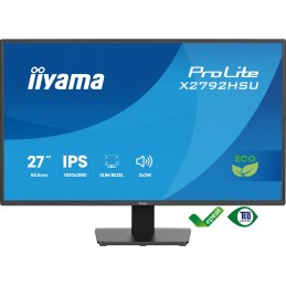 iiyama ProLite X2792HSU-B1 Monitor PC 68,6 cm (27") 1920 x 1080 Pixel Full HD LED Nero