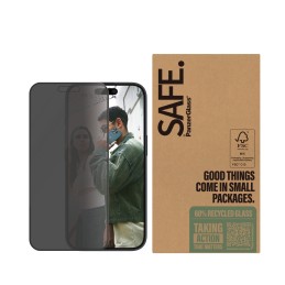 PanzerGlass SAFE. by ® 2-Way Privacy Screen Protector iPhone 16 | 15 | Ultra-Wide Fit | Bulk Pellicola proteggischermo