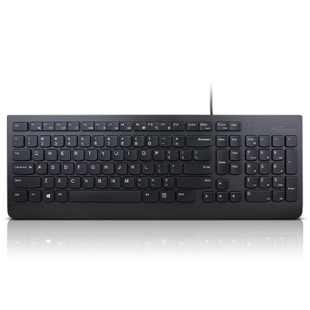 Lenovo Essential Tastatur Universal USB QWERTY US Englisch Schwarz