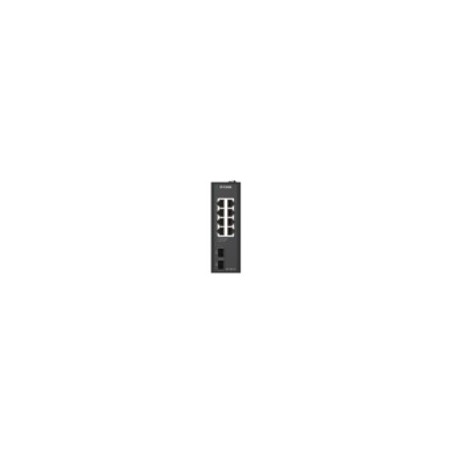 D-Link 10-Port Gigabit Industrial Unmanaged Switch. 8 x 100 1000 Rj45 + 2 x 100 1000M SFP