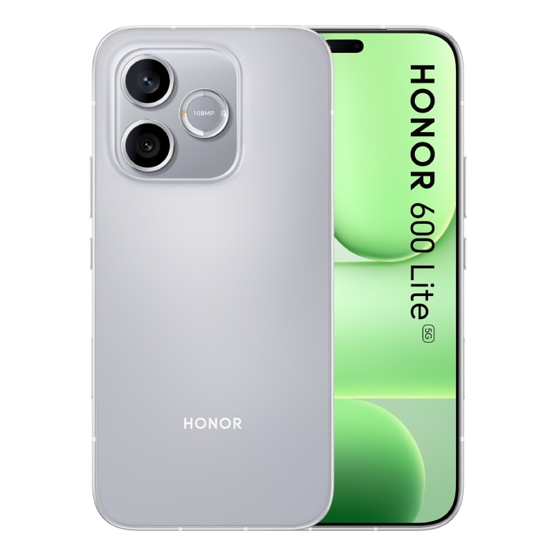 Honor 600 Lite 6.6" Dual SIM Android 16.0 5G USB Type-C 8 GB 256 GB 6520 mAh Gray