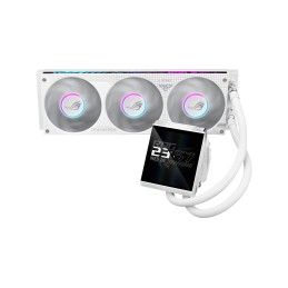 ASUS ROG Strix LC IV 360 ARGB LCD White Edition Processore Kit di raffreddamento a liquido 12 cm Bianco