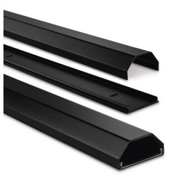Hama 00220987 Kabel-Organizer Universal Kabelkanal Schwarz 1 Stück(e)