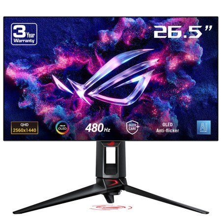 ASUS ROG Swift OLED PG27AQDP écran plat de PC 67,3 cm (26.5") 2560 x 1440 pixels Quad HD Noir
