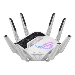 ASUS ROG Rapture GT-BE19000AI router inalámbrico 10 Gigabit Ethernet Tribanda (2.4 GHz   5 GHz   6 GHz) Blanco
