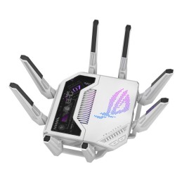 ASUS ROG Rapture GT-BE19000AI router inalámbrico 10 Gigabit Ethernet Tribanda (2.4 GHz   5 GHz   6 GHz) Blanco