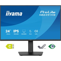 iiyama ProLite XB2491HS-B1 computer monitor 23.8" 1920 x 1080 pixels Full HD LCD Black