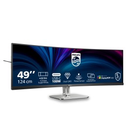 Philips 5000 series 49B2U5900C 00 computer monitor 48.8" 5120 x 1440 pixels Dual QHD LCD Black