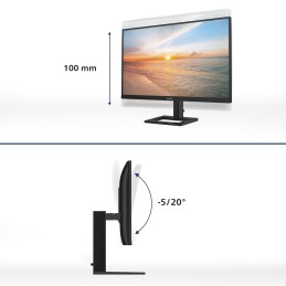 Philips 1000 series 27E1N1900AE 00 Computerbildschirm 68,6 cm (27") 3840 x 2160 Pixel 4K Ultra HD LCD Schwarz