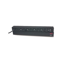 APC Basic Rack 1.8kVA unidad de distribución de energía (PDU) Negro
