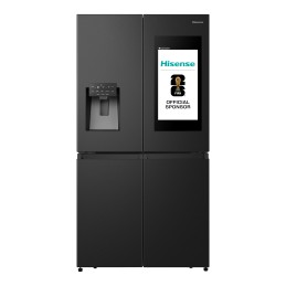 Hisense RQ760N4IFE frigo américain Pose libre 577 L Noir