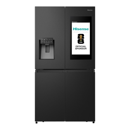 Hisense RQ760N4IFE frigo américain Pose libre 577 L Noir