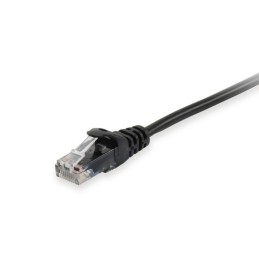 Equip 603056 cable de red Negro 7,5 m Cat6a U UTP (UTP) Alrededor