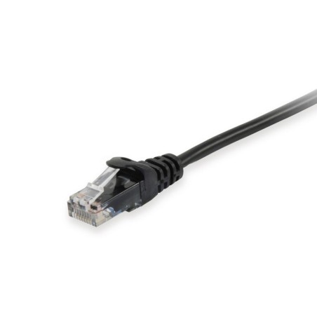 Equip 603056 cavo di rete Nero 7,5 m Cat6a U UTP (UTP) Rotondo