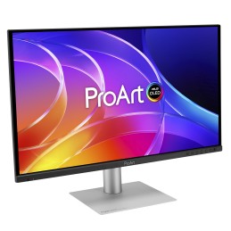ASUS ProArt OLED PA279CDV computer monitor 26.5" 3840 x 2160 pixels 4K Ultra HD QD-OLED Black, Silver