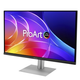 ASUS ProArt OLED PA279CDV Computerbildschirm 67,3 cm (26.5") 3840 x 2160 Pixel 4K Ultra HD QD-OLED Schwarz, Silber