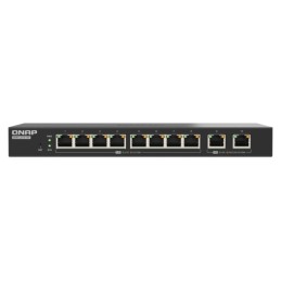 QNAP QSW-L2110-10T commutateur réseau Géré Bureau Noir