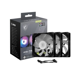 MSI MAG F120 ARGB x3 Computergehäuse Ventilator 12 cm Schwarz 3 Stück(e)