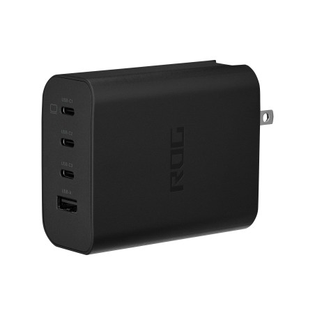 ASUS ROG 140W USB-C GaN Universel Noir Secteur Charge rapide Intérieure