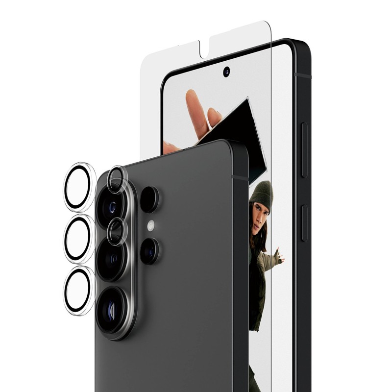 PanzerGlass ® 2-in-1 Hoops® Bundle Samsung Galaxy S26 Ultra | Ultra-Wide Fit Protector de pantalla 1 pieza(s)