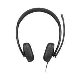 Lenovo VoIP Headset 5000 Wired Head-band Office Call center USB Type-C Black