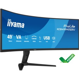 iiyama ProLite XCB4994DQSU-B1 computer monitor 49" 5120 x 1440 pixels Dual QHD LCD Black