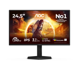 AOC G4 25G4SXU pantalla para PC 62,2 cm (24.5") 1920 x 1080 Pixeles Full HD LED Negro, Gris