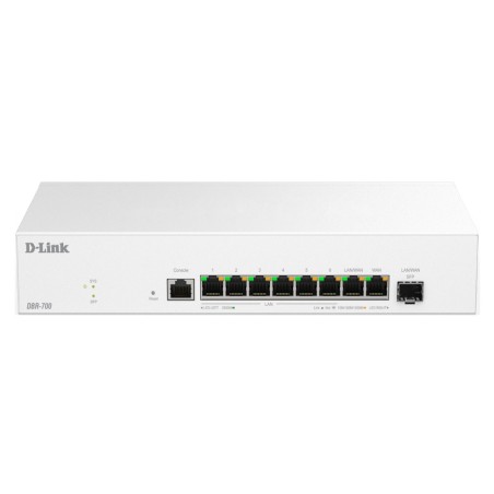 D-Link DBR-700 Kabelrouter 2.5 Gigabit Ethernet Weiß