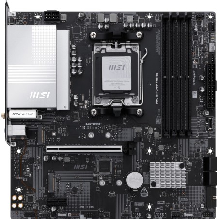 MSI PRO B840M-P WIFI6E carte mère AMD B840 Emplacement AM5 micro ATX