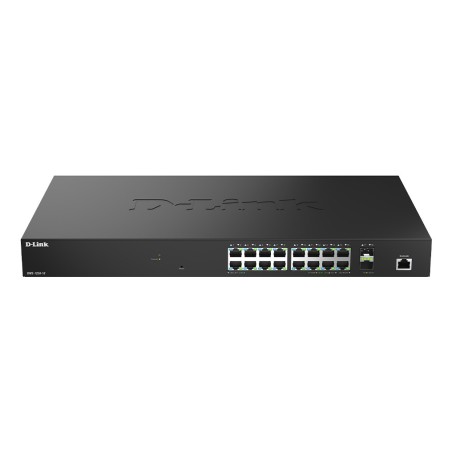 D-Link DMS-1250-18 E network switch Managed L2 2.5G Ethernet (100 1000 2500) Black