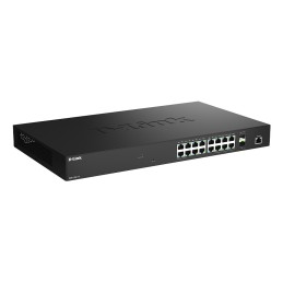 D-Link DMS-1250-18 E network switch Managed L2 2.5G Ethernet (100 1000 2500) Black