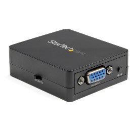 StarTech.com Conversor de Vídeo VGA a RCA y S-Video - Alimentado por USB