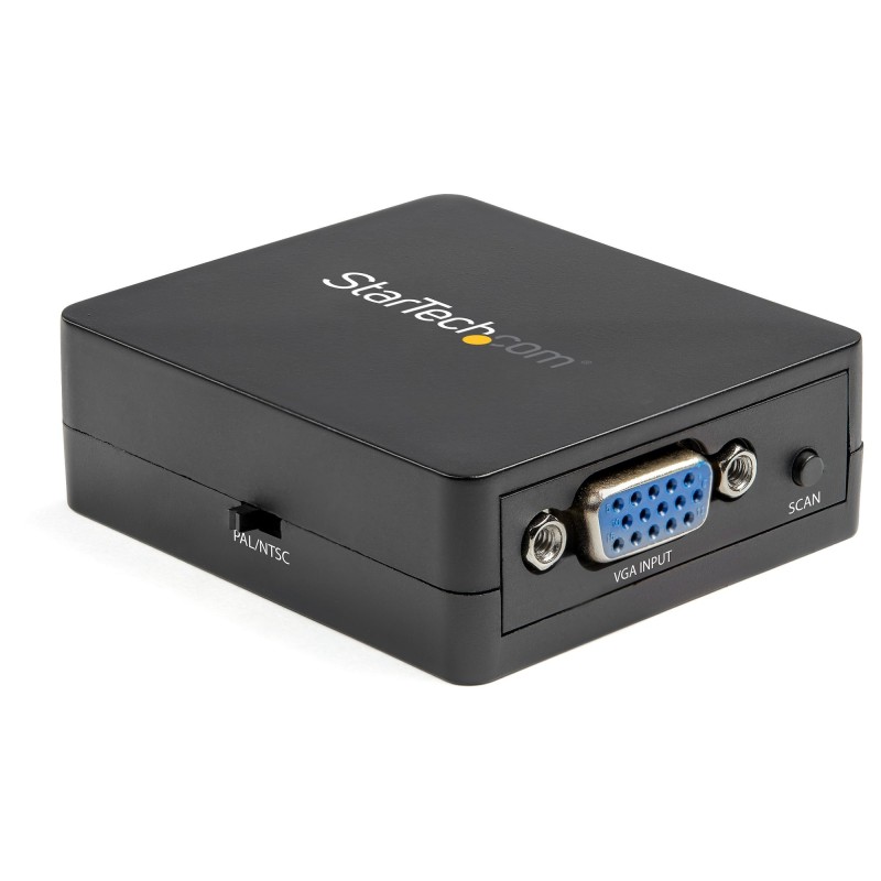 StarTech.com Conversor de Vídeo VGA a RCA y S-Video - Alimentado por USB
