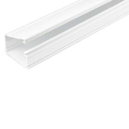StarTech.com 1,8m Kabelkanal Selbstklebend, 45x27mm, PVC, Sockelleiste Wandkabelkanal, UL geprüft