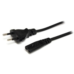 StarTech.com PXT101NBEU power cable Black 78.7" (2 m) CEE7 16 C7 coupler