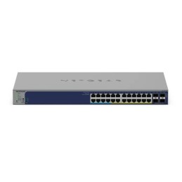 NETGEAR GS728TXUP Managed Gigabit Ethernet (10 100 1000) Power over Ethernet (PoE) 1U Grau