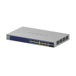 NETGEAR GS728TXUP Gestito Gigabit Ethernet (10 100 1000) Supporto Power over Ethernet (PoE) 1U Grigio