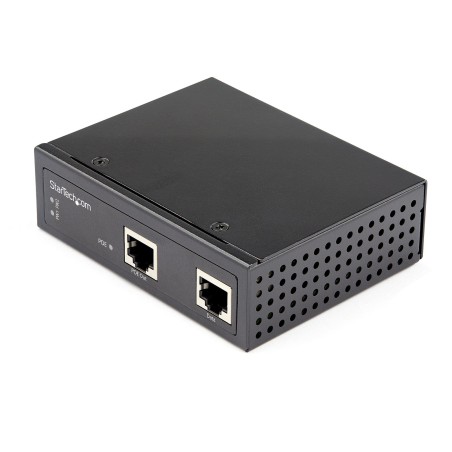 StarTech.com POEINJ1G90W network extender Network repeater Black 10, 100, 1000 Mbit s