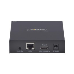 StarTech.com Receptor HDMI por Redes IP para la Serie IH2006 - 4K 60Hz - AVoIP - Sin Controladores - Incluye Kit de Montaje -