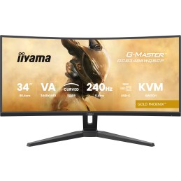 iiyama G-MASTER GCB3486WQSCP-B1 Computerbildschirm 86,4 cm (34") 3440 x 1440 Pixel UltraWide Quad HD Schwarz