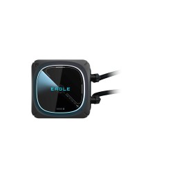 GIGABYTE EAGLE 360 Flüssig-CPU-Kühler - 3x120mm ARGB-Lüfter, Vollfarb-LCD, DAISY-CHAIN, Kompatibel mit Intel LGA 1851 und AMD