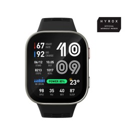 Amazfit Bip Max 5,26 cm (2.07") AMOLED Digitale 432 x 514 Pixel Touch screen Argento Wi-Fi GPS (satellitare)