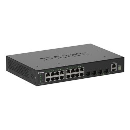 D-Link DGS-1530-20 E switch Gestionado L2 Gigabit Ethernet (10 100 1000) Negro