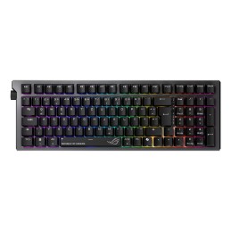 ASUS ROG Strix Morph 96 Wireless clavier Gaming USB + RF Wireless + Bluetooth QWERTZ Allemand Noir