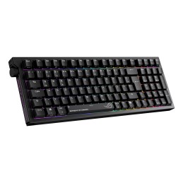 ASUS ROG Strix Morph 96 Wireless tastiera Gaming USB + RF Wireless + Bluetooth QWERTZ Tedesco Nero