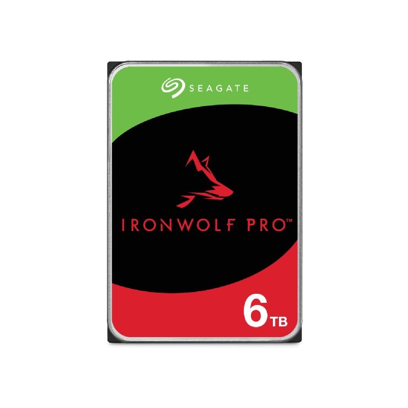 Seagate IronWolf Pro ST6000NT001 disco duro interno 6 TB 7200 RPM 256 MB 3.5"
