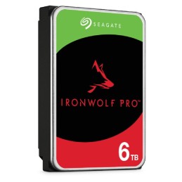Seagate IronWolf Pro ST6000NT001 disco duro interno 6 TB 7200 RPM 256 MB 3.5"