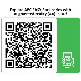 APC Easy Rack 24U Rack indipendenti Nero