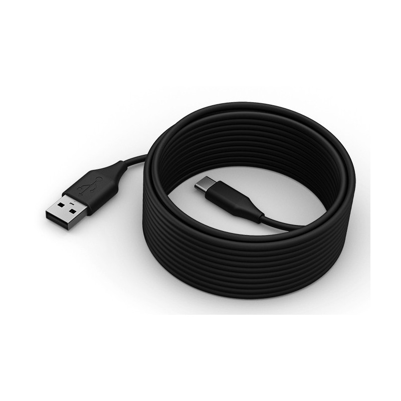 Lenovo Video Bar USB 2.0 Cable 5m cable USB USB A USB C 0,48 Gbit s Negro
